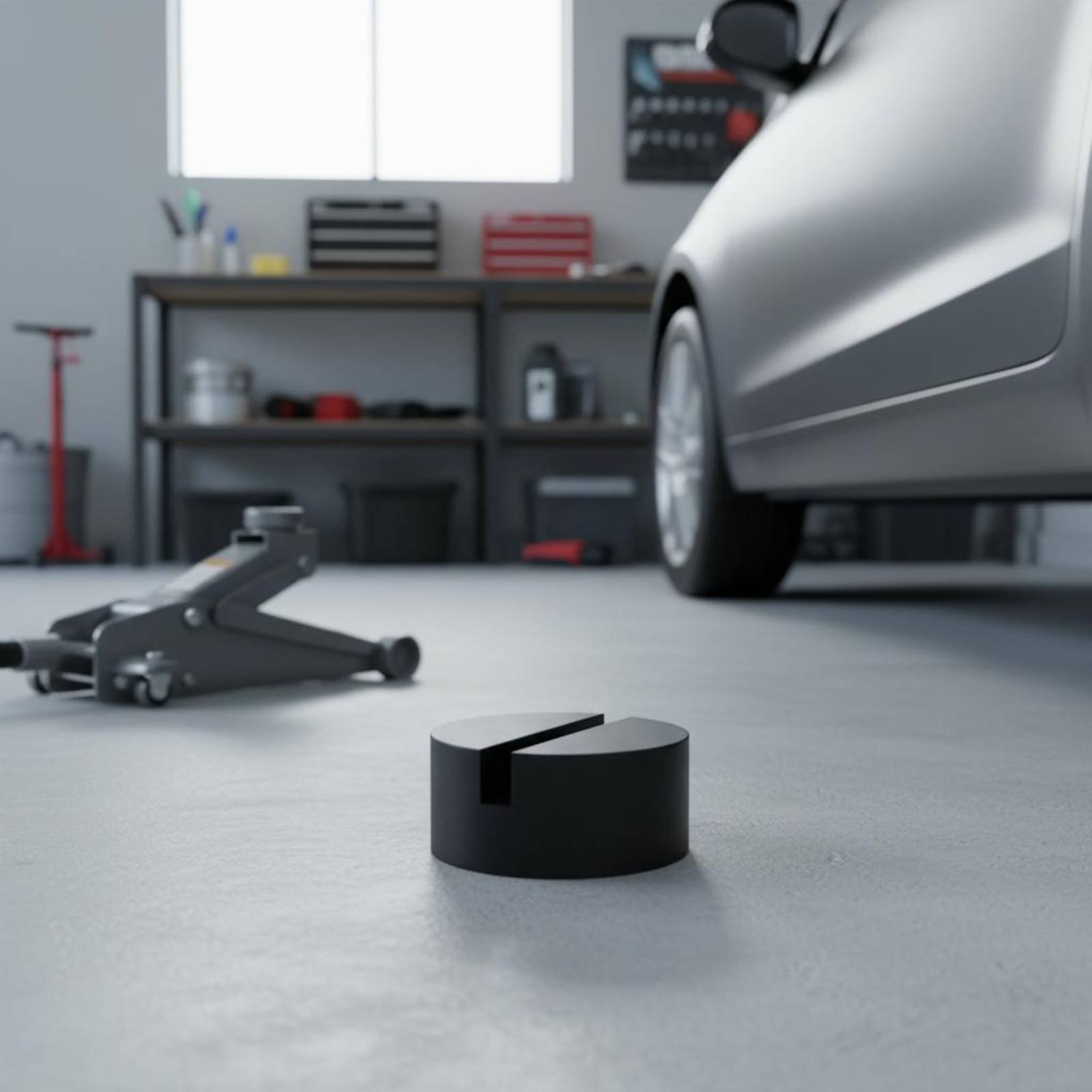 Car Lift - ゴム製サポートブロック圧力緩衝ゴム製リフトパッド車用リフトパッド衝撃吸収車両アクセサリー滑り止めワークショップ用