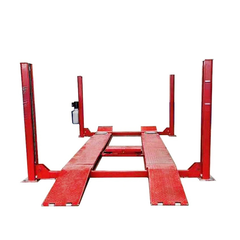 Car Lift - PrimeSelect 00Kg 四柱式ホイールアライメントサービス用 CE認証済み 4トン積載能力 4柱式カーリフト