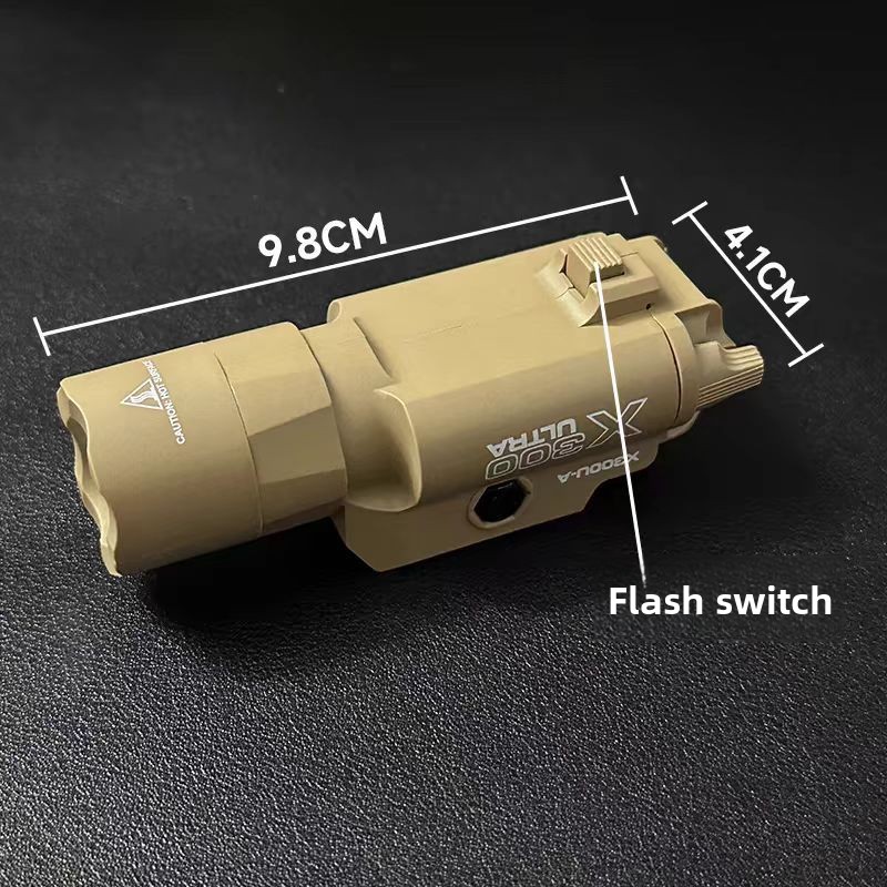 X300 X400U ナイロンおもちゃ銃懐中電灯ライトピスト - Timing Light Gun のレビューと価格