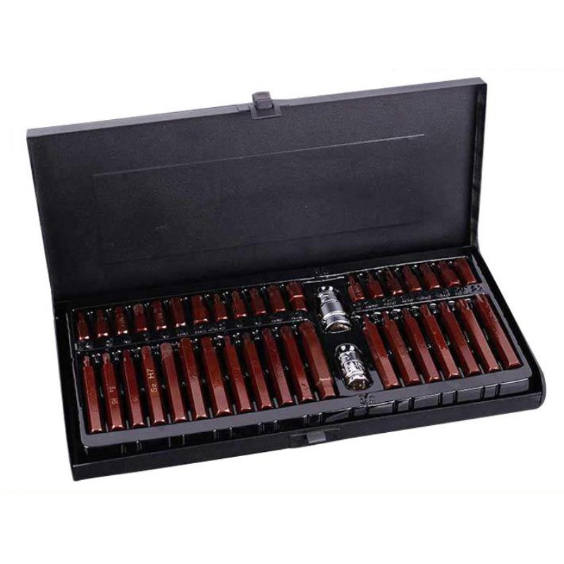 40個入り スタービットセット、六角レンチ＆ソケットレンチキ - Socket Set のレビューと価格