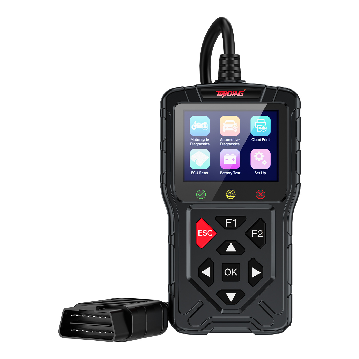 TONY 車両故障コードリーダー診断ツール。1年間の保証付き - Car Diagnostic Tool のレビューと価格